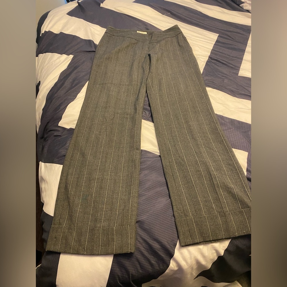 Pin stripe pants. Size 6